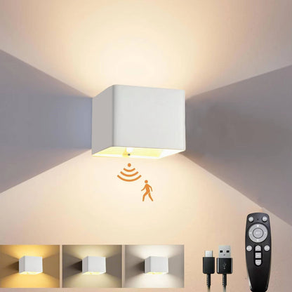 Zentrivo Indoor Wall Light with Motion Sensor & Remote
