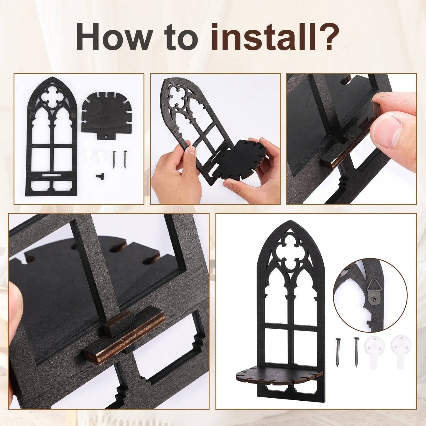 Zentrivo Gothic Wall Decor 3 Set