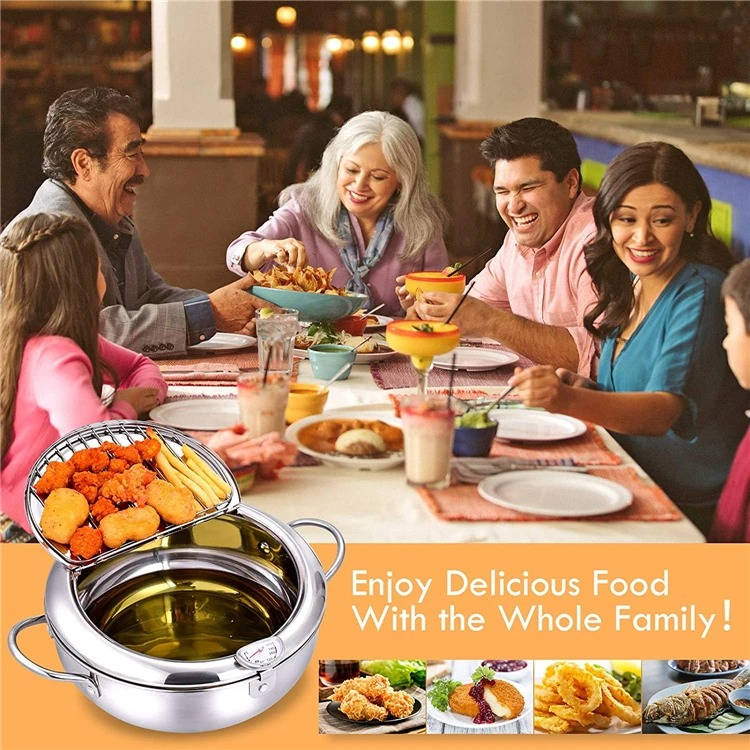 Zentrivo Japanese Deep Frying Pot