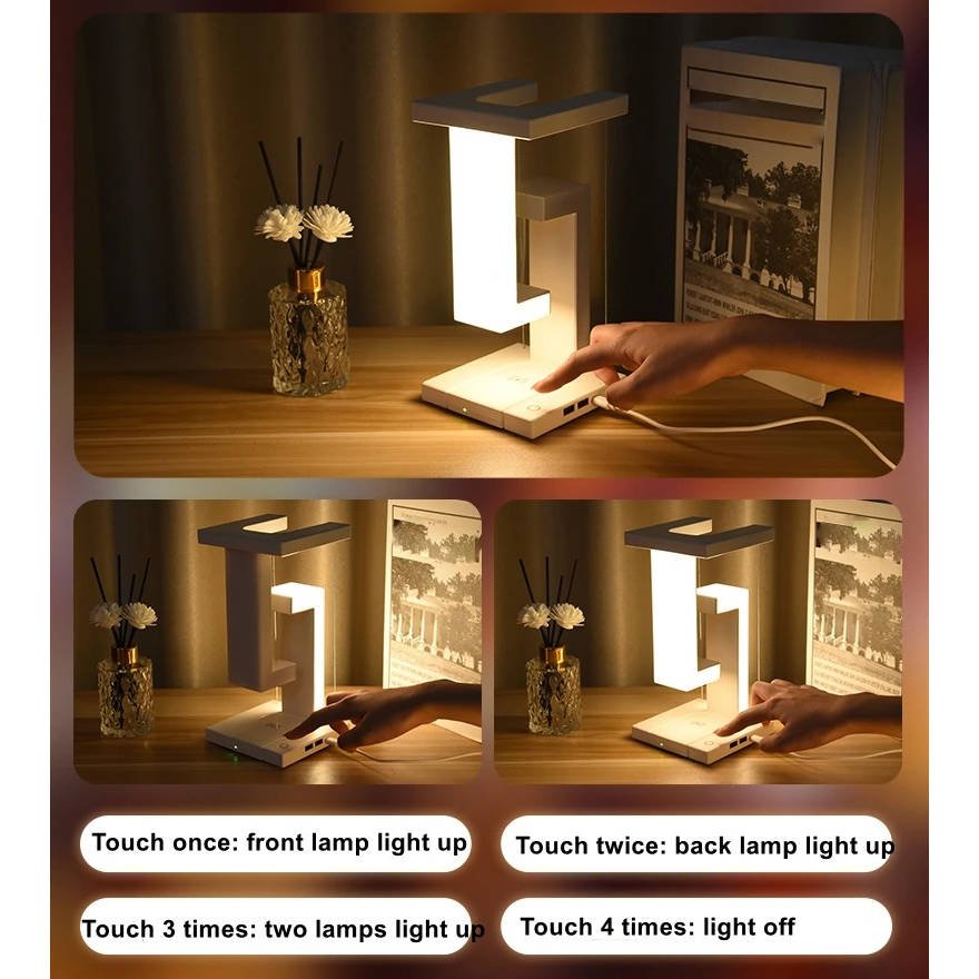 Zentrivo Floating Lamp with Wireless Charger