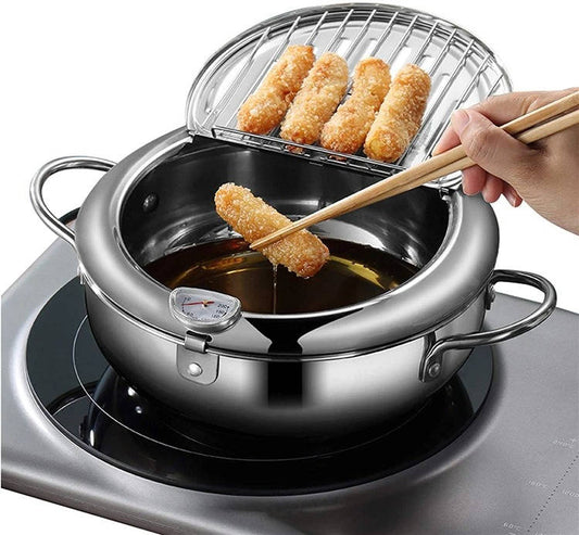 Zentrivo Japanese Deep Frying Pot