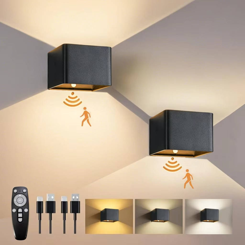 Zentrivo Indoor Wall Light with Motion Sensor & Remote