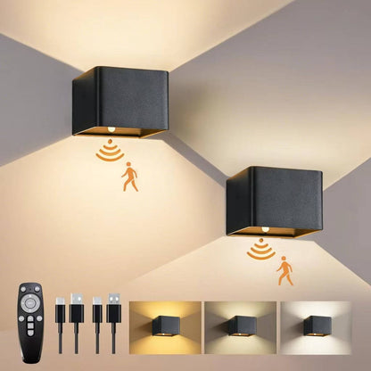 Zentrivo Indoor Wall Light with Motion Sensor & Remote