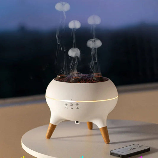 Zentrivo Dynamic Jellyfish Flame Aroma Diffuser
