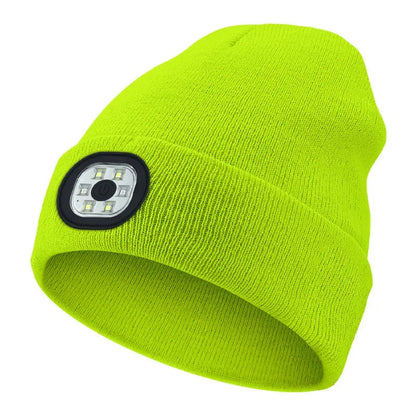 Zentrivo Rechargeable LED Beanie Hat for Winter