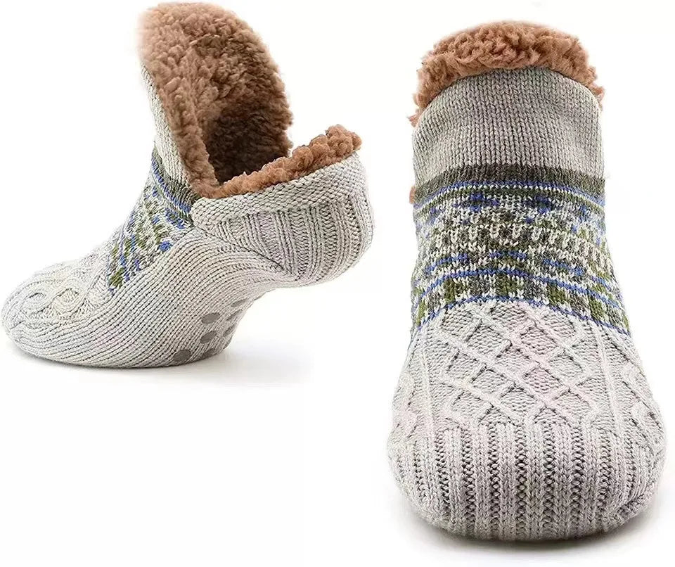 Zentrivo Snow Pattern Warm Socks for Winter