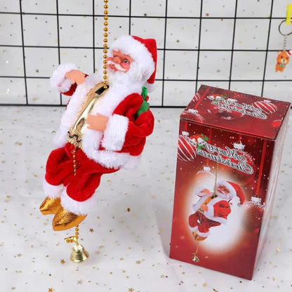 Zentrivo Climbing Santa Holiday Display Toy