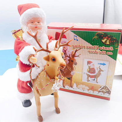 Zentrivo Climbing Santa Holiday Display Toy