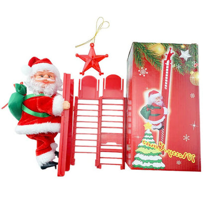 Zentrivo Climbing Santa Holiday Display Toy