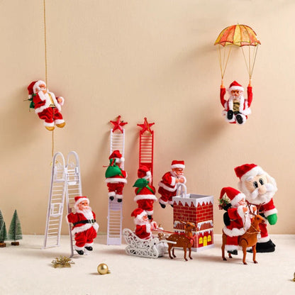Zentrivo Climbing Santa Holiday Display Toy