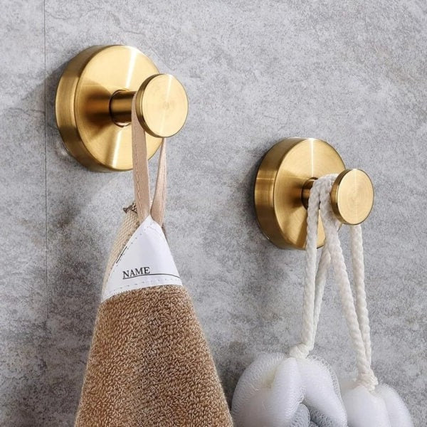 Zentrivo Twist-Lock Suction Cup Wall Hooks