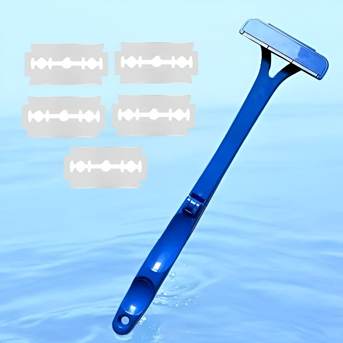 Zentrivo Extended-Reach Back Shaver for Men