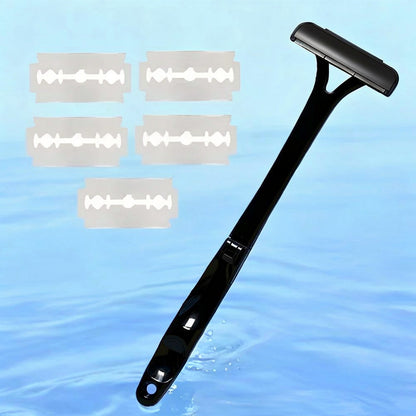 Zentrivo Extended-Reach Back Shaver for Men