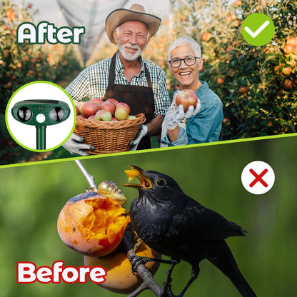 Zentrivo Ultrasonic Woodpecker Repellent