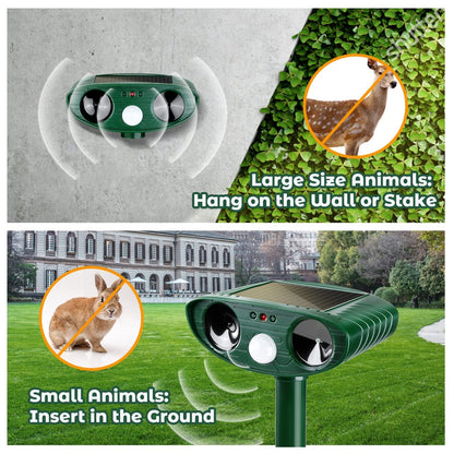 Zentrivo Ultrasonic Woodpecker Repellent