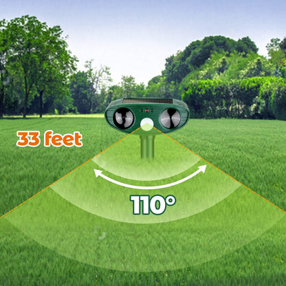 Zentrivo Ultrasonic Woodpecker Repellent