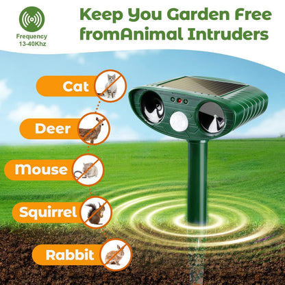 Zentrivo Ultrasonic Woodpecker Repellent