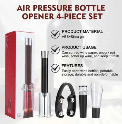 Zentrivo Air-Assist Wine Bottle Opening Set