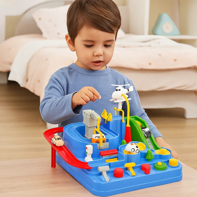 Zentrivo Children’s Mechanical Vehicle Track Game