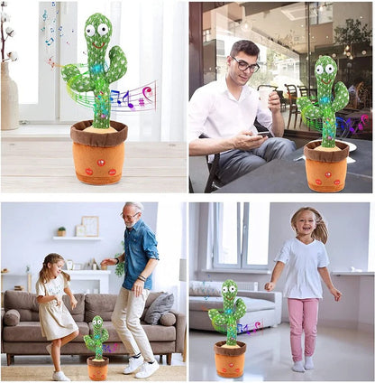 Zentrivo Sound-Reacting Dancing Cactus Toy