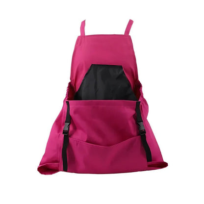 Zentrivo Durable Harvesting Apron With Drop-Release Pouch