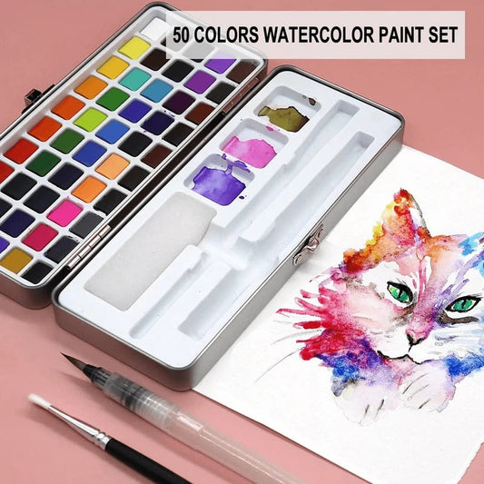 Zentrivo Watercolor Paint Set