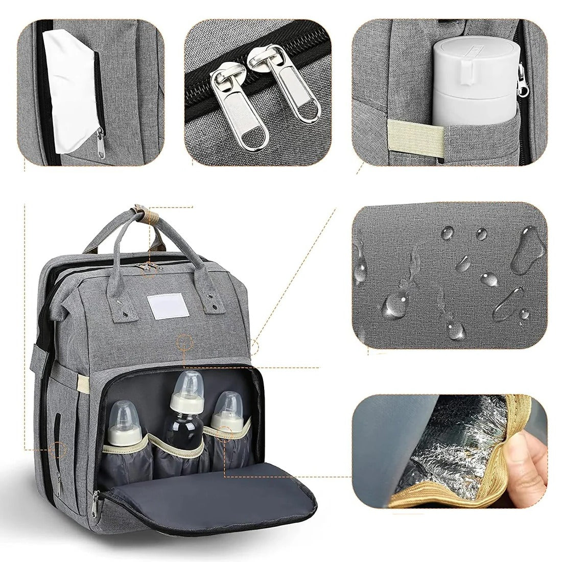 Zentrivo Baby Essentials Parent Backpack