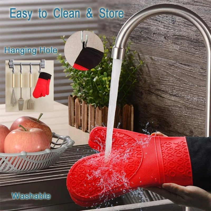 Zentrivo Heat-Resistant Oven Gloves