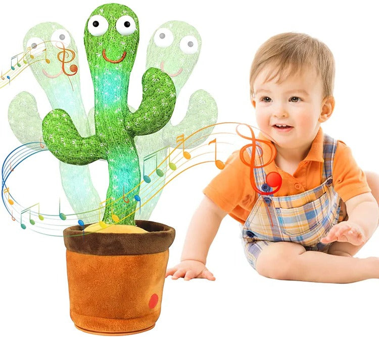 Zentrivo Sound-Reacting Dancing Cactus Toy