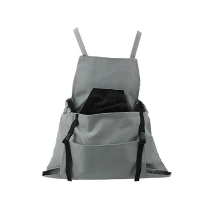 Zentrivo Durable Harvesting Apron With Drop-Release Pouch