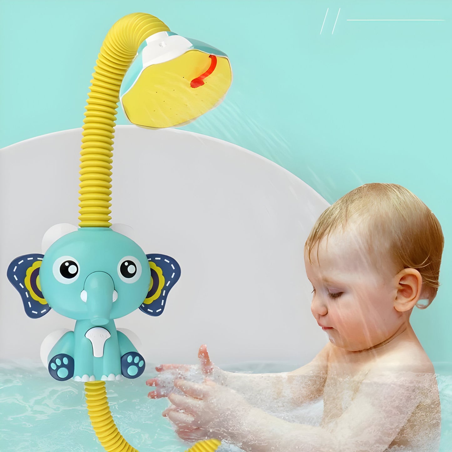 Zentrivo Electric Handheld Water Sprinkler for Infants