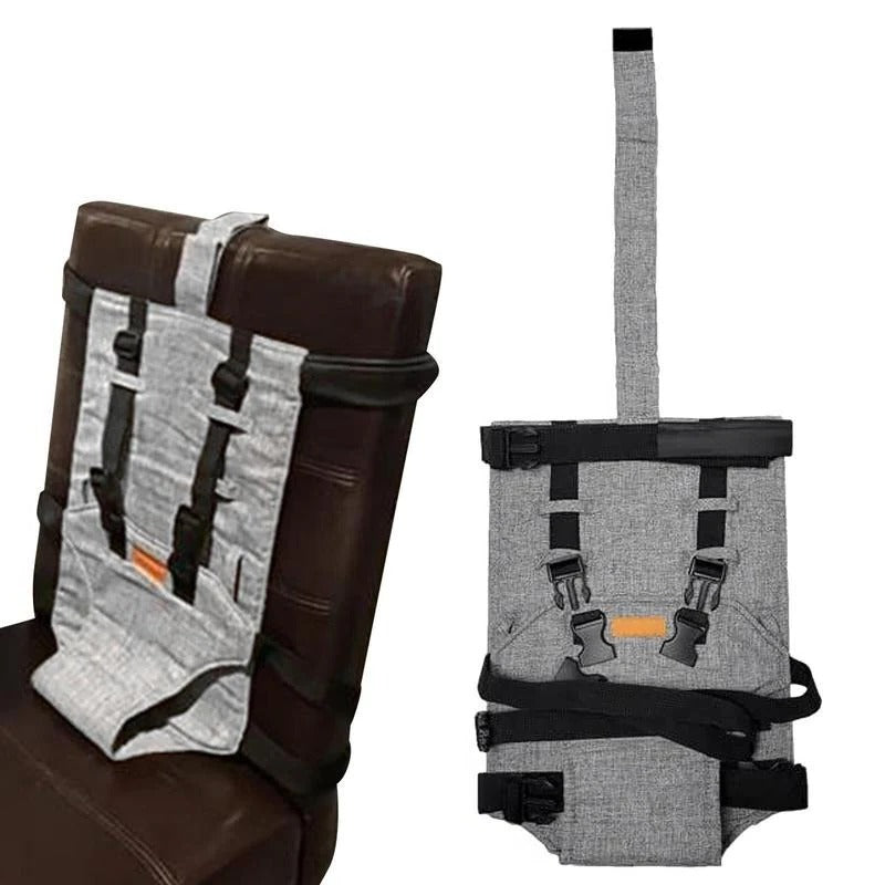 Zentrivo Compact Travel High Chair with Adjustable Harness