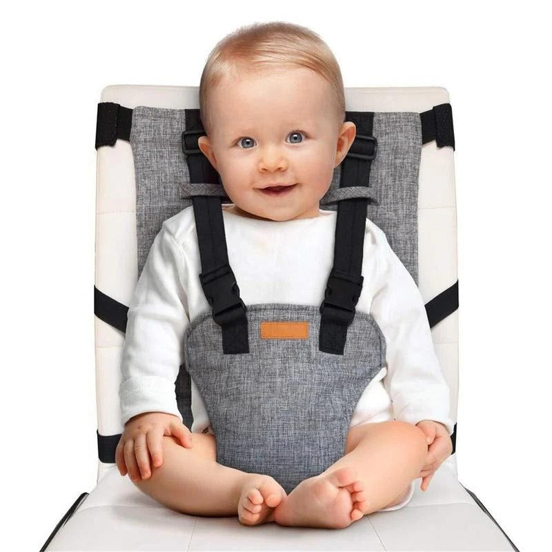 Zentrivo Compact Travel High Chair with Adjustable Harness