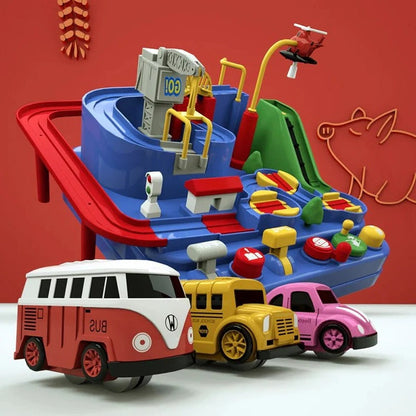 Zentrivo Children’s Mechanical Vehicle Track Game