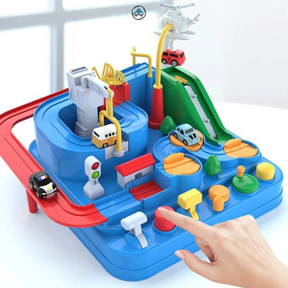 Zentrivo Children’s Mechanical Vehicle Track Game