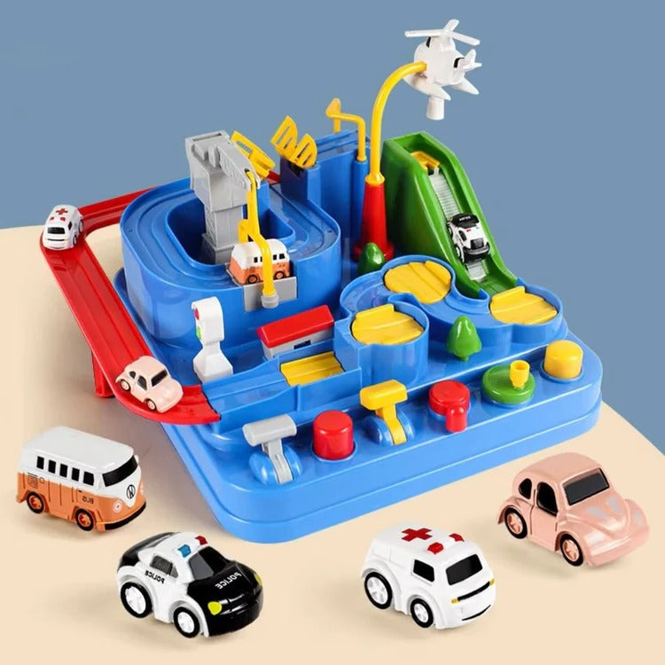 Zentrivo Children’s Mechanical Vehicle Track Game