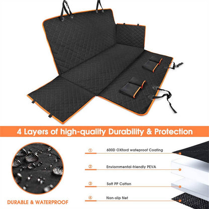 Zentrivo Dog Car Seat Protector Waterproof Scratch