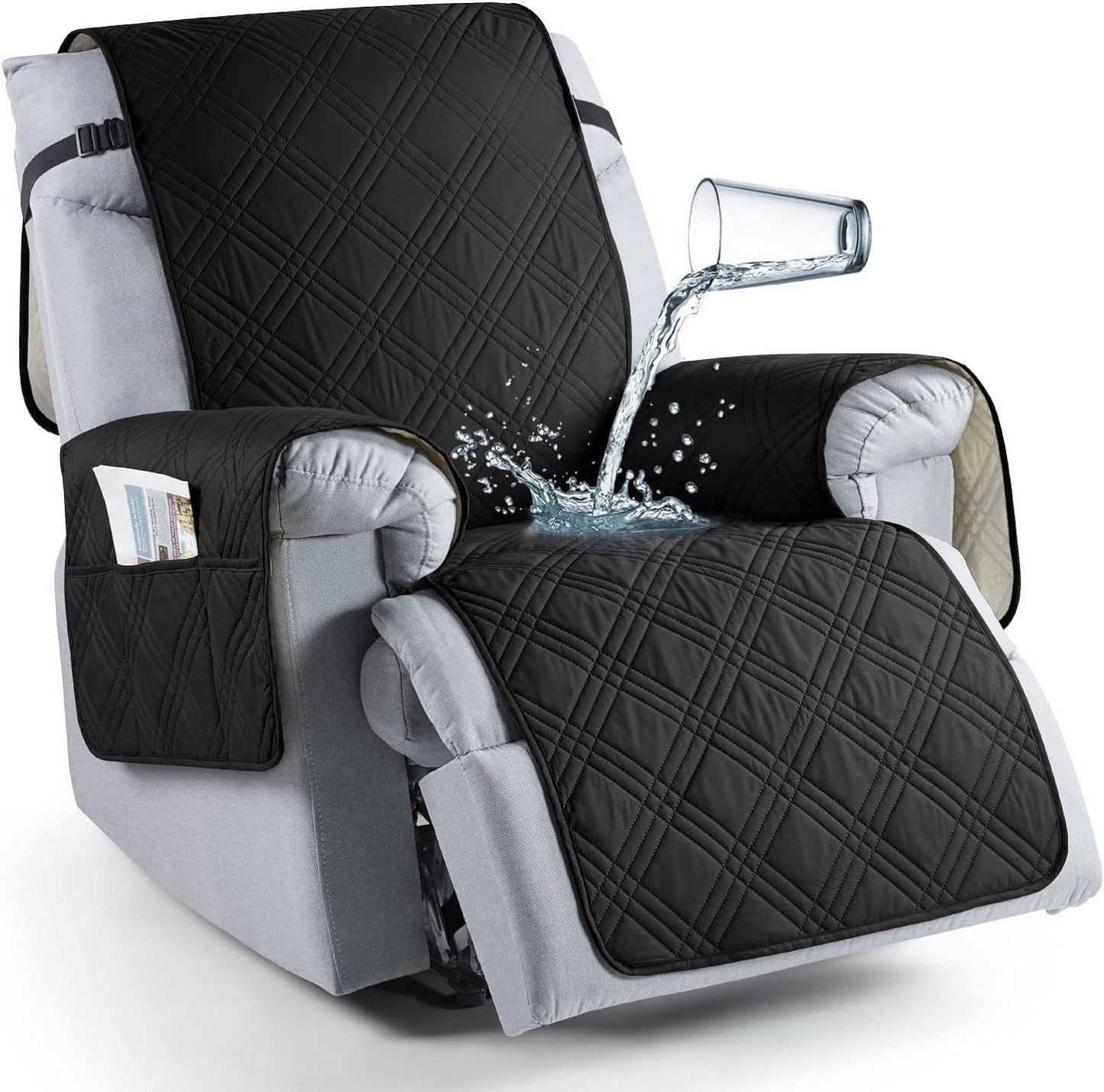 Zentrivo Waterproof Recliner Chair Covers