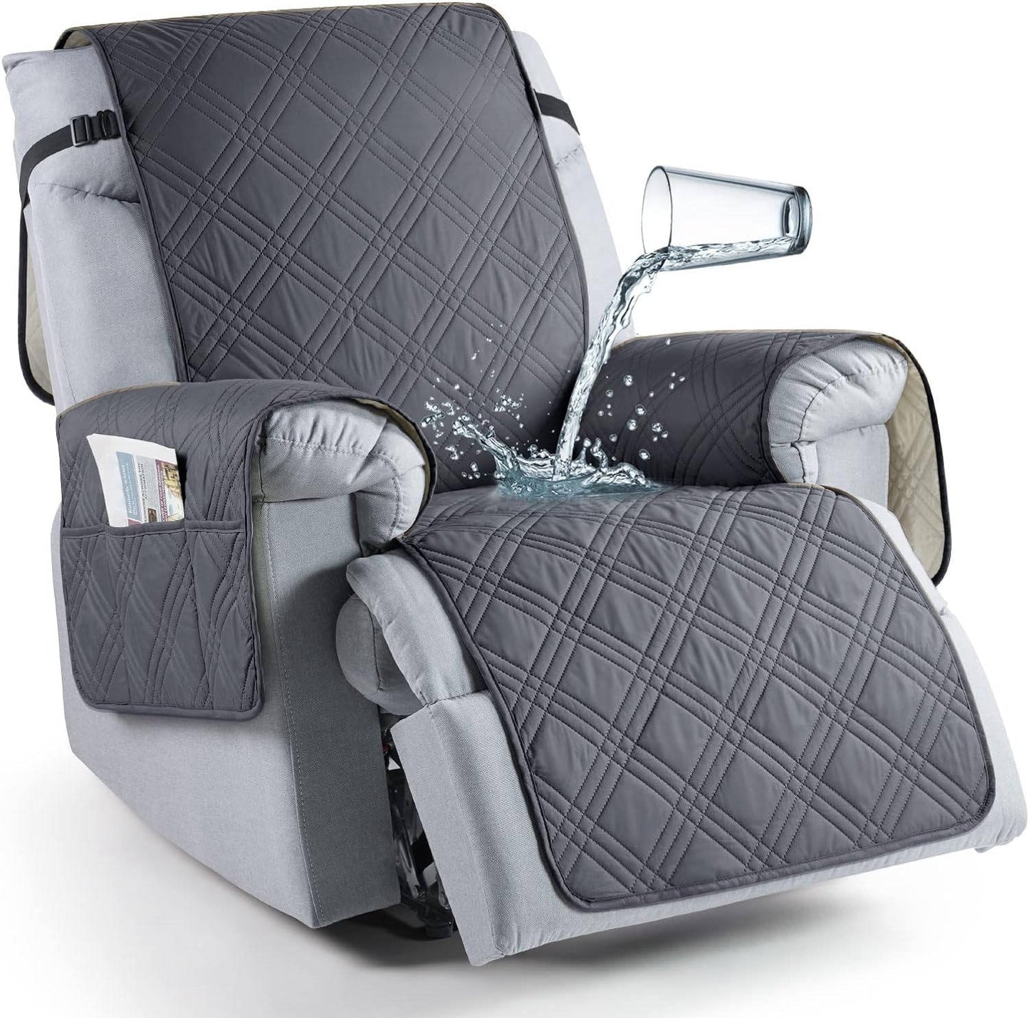 Zentrivo Waterproof Recliner Chair Covers