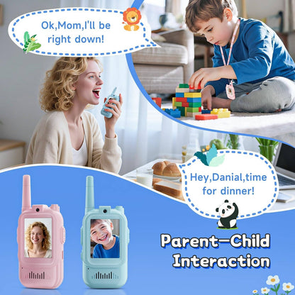 Zentrivo Kids Walkie Talkies Video Voice & Chat 2 Set