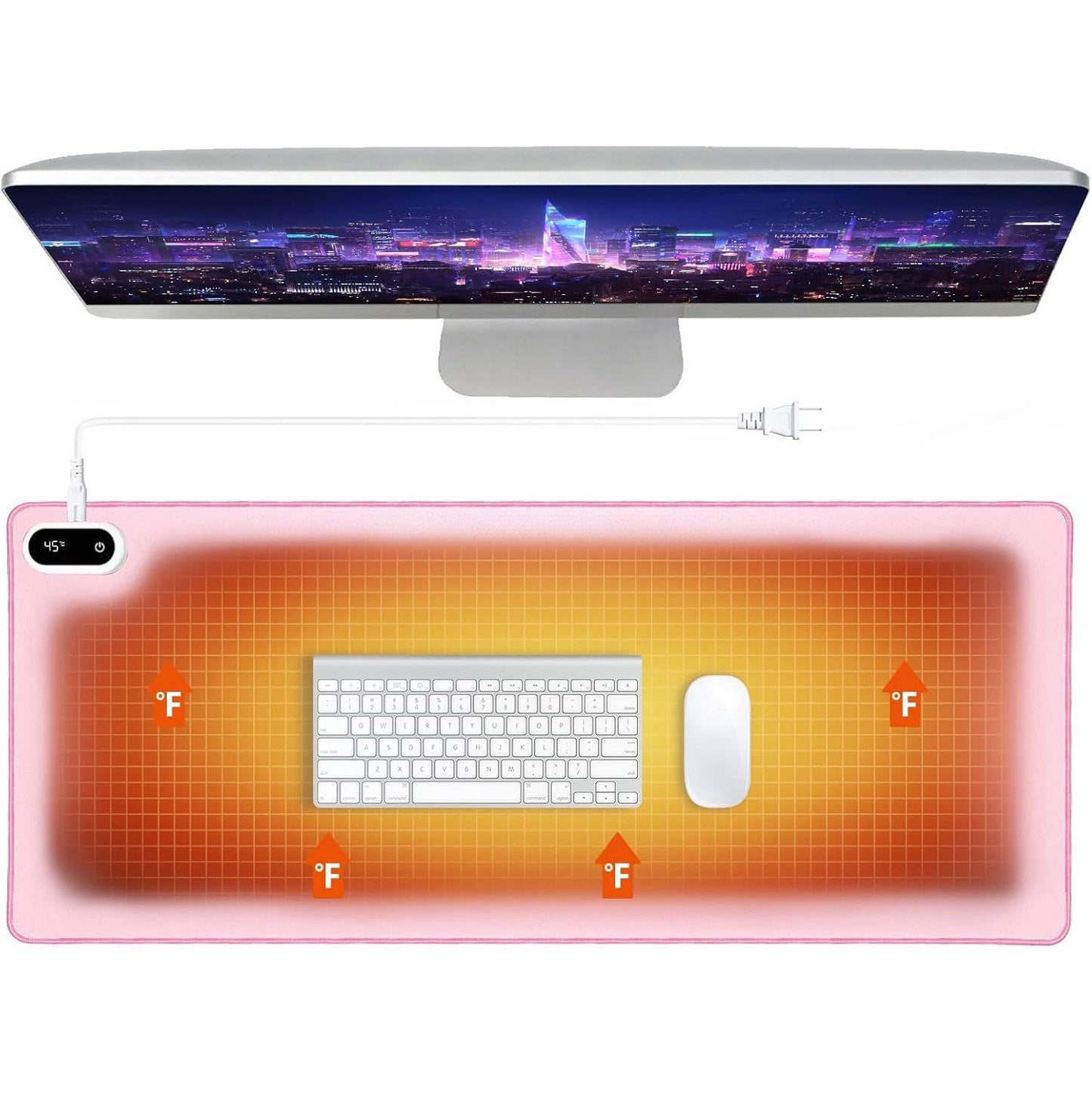 Zentrivo Heated Desk and Mouse Pad