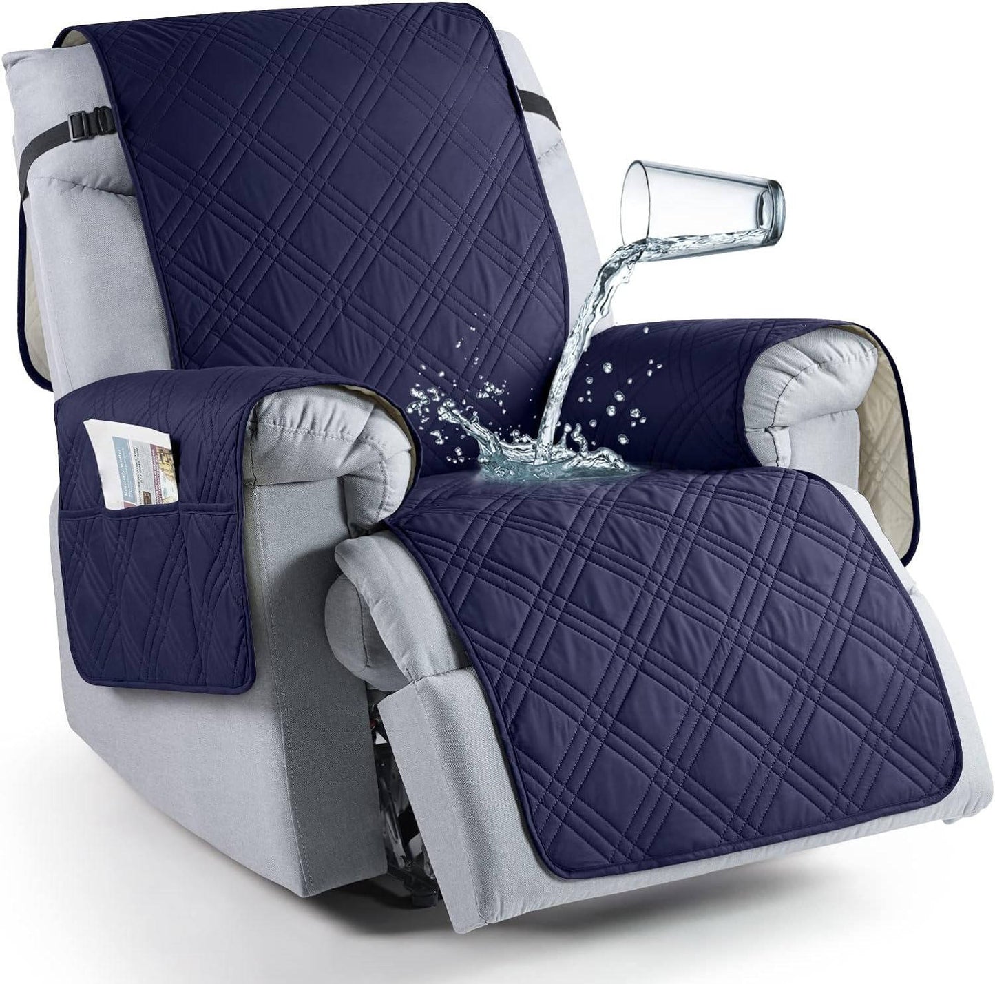 Zentrivo Waterproof Recliner Chair Covers