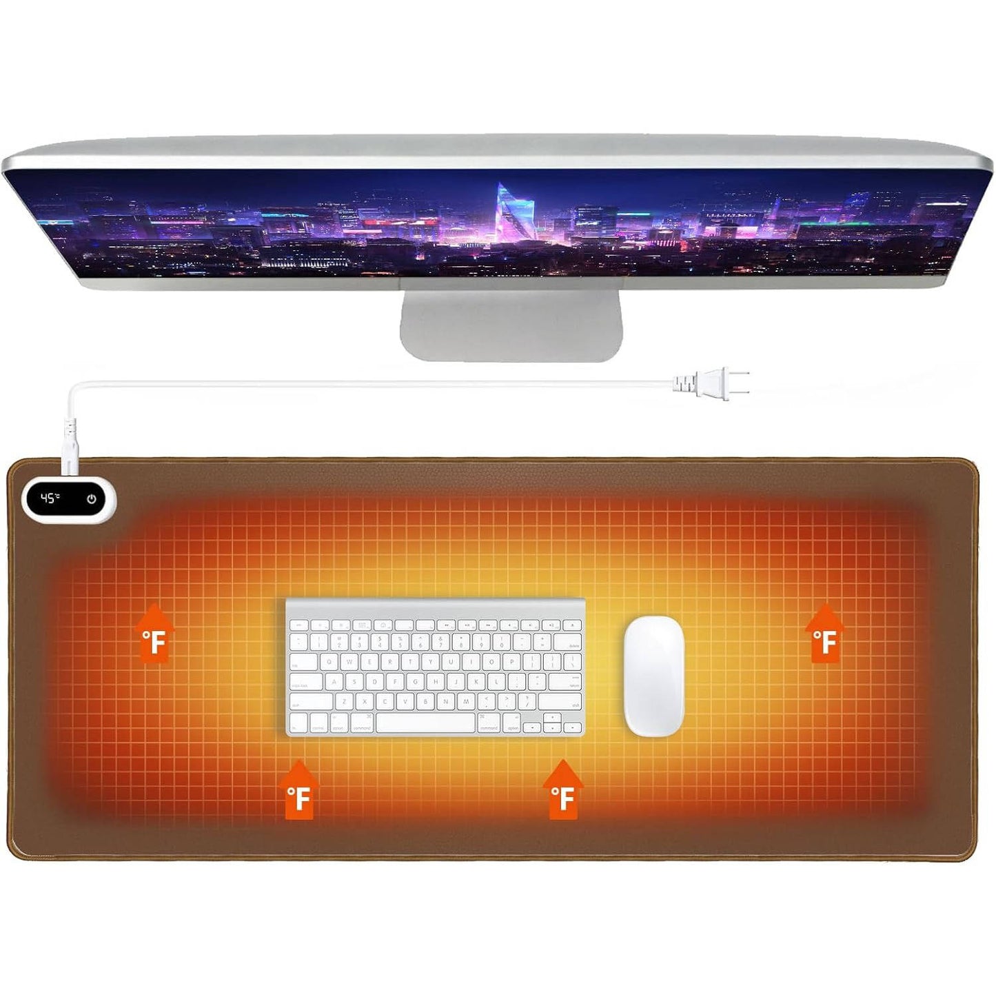 Zentrivo Heated Desk and Mouse Pad