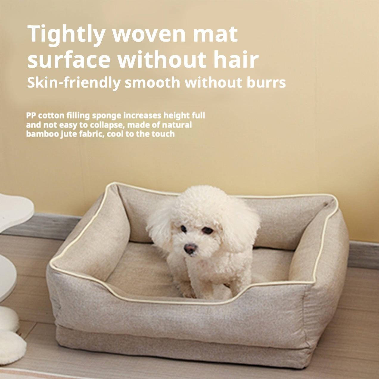 Zentrivo Orthopedic Anti Slip Car Dog Bed Back Seat