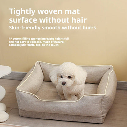 Zentrivo Orthopedic Anti Slip Car Dog Bed Back Seat