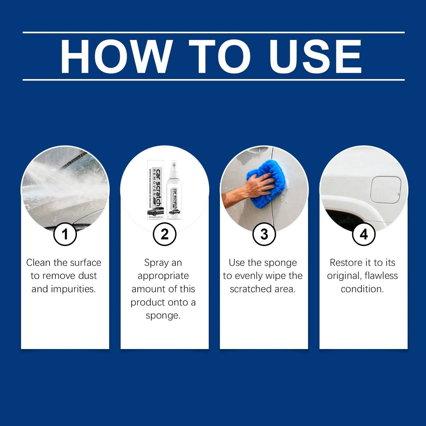 Zentrivo Car Scratch Remover Spray