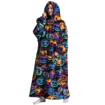 Zentrivo Long Wearable Blanket Hoodie