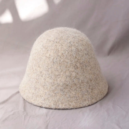 Zentrivo Women's Winter Wool Bucket Hat