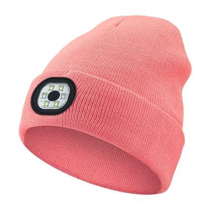 Zentrivo Rechargeable LED Beanie Hat for Winter