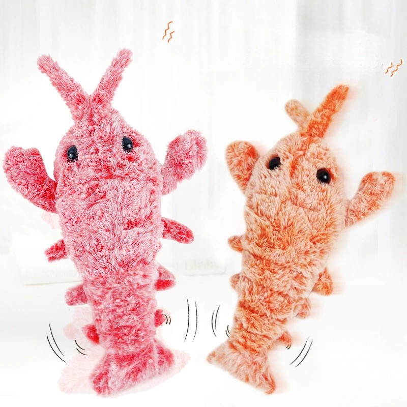 Zentrivo Electric Jumping Shrimp Pet Toy